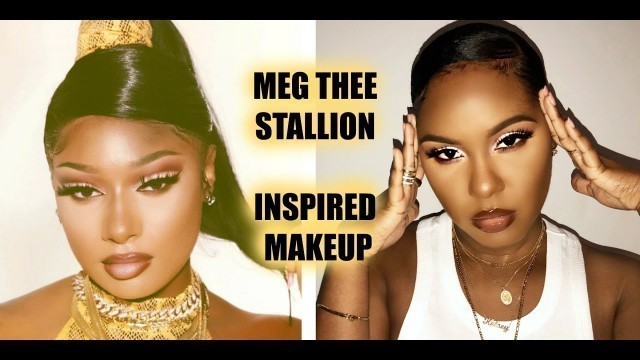 'MEG THEE STALLION INSPIRED MAKEUP'