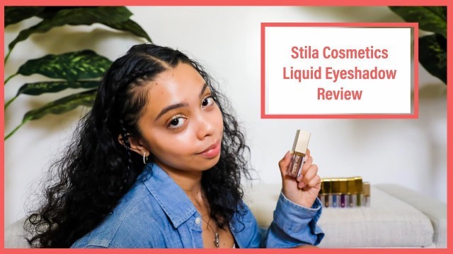 'STILA COSMETICS LIQUID EYESHADOW REVIEW (Suede Shade & Glitter & Glow)'