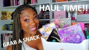 'September Collective Beauty HAUL!!  Ulta, Sephora, Indie & More!  Grab A Snack, Or A Meal!!'