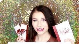 'Kylie Cosmetics Valentine\'s Collection Review, Tutorial, + Swatches'