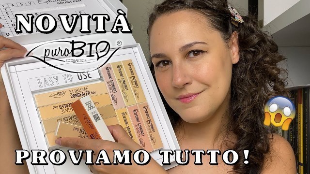 'PROVO LE NOVITÀ PUROBIO | Correttori e Eyeliner Vegan'