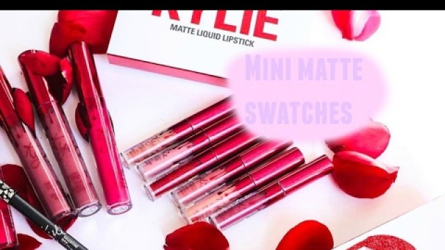 'KYLIE COSMETICS - VALENTINE\'S DAY COLLECTION | MINI MATTE SWATCHES'