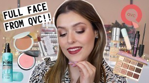 'FULL FACE of makeup from QVC!!! | Makeup With Meg'