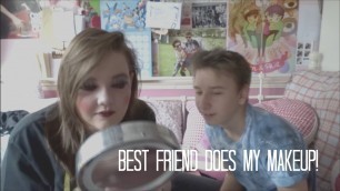 'Best Friend Does My Makeup | Meg Crossley'