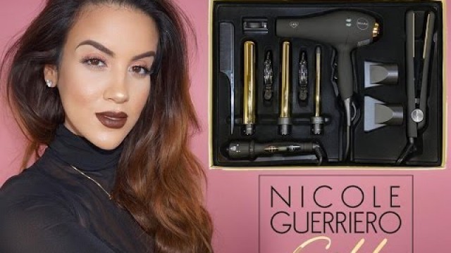 'Nicole Guerriero Gold x Bellami Hot Tools Kit + Easy Effortless Hair'