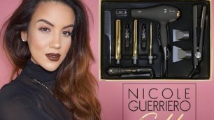 'Nicole Guerriero Gold x Bellami Hot Tools Kit + Easy Effortless Hair'