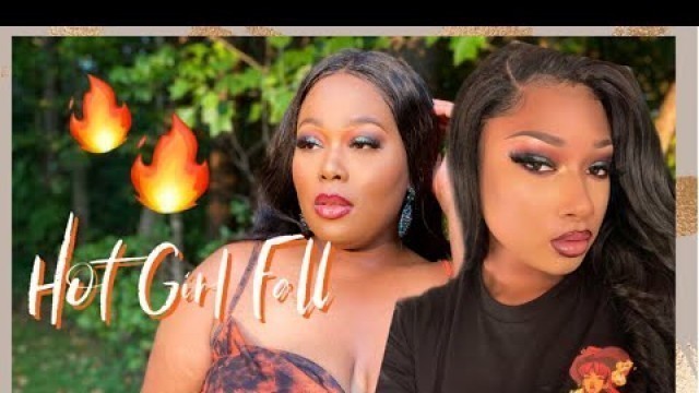 'MEG THEE STALLION INSPIRED MAKEUP LOOK | Fall Makeup ft MFMG Cosmetics | BetheBeat'