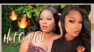 'MEG THEE STALLION INSPIRED MAKEUP LOOK | Fall Makeup ft MFMG Cosmetics | BetheBeat'