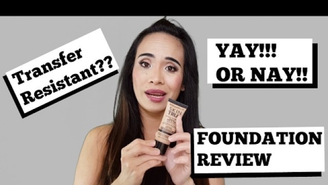 'ANNABELLE SKIN TRUE FOUNDATION DEMO & REVIEW'