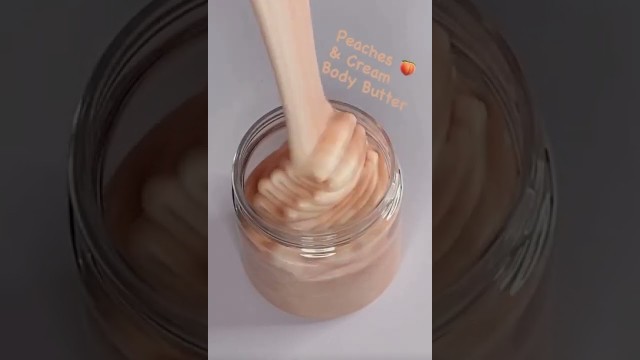 'Peaches and Cream Whipped Triple Body Butter'