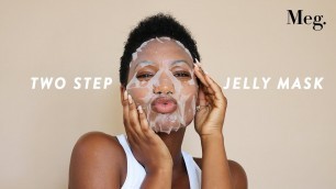 'Two Step Jelly Mask - Calming and Pore Care | Meg Cosmetics'