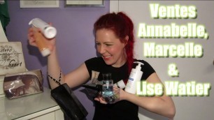 'HAUL + REVIEW | Vente Annabelle, Marcelle & Lise Watier :)'