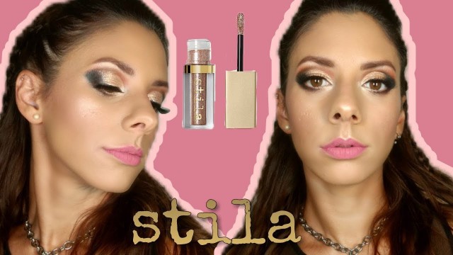 'Sombras brillosas de Stila Cosmetics ❤'