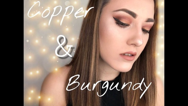 'Burgundy-Copper Eye // Kylie Burgundy Palette'