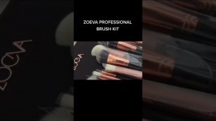 'Complete Makeup Brushes Set | ZOEVA | Professional Brush Set | With Bag | Cartit.pk'