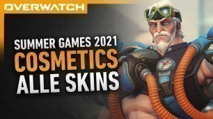 'Overwatch Sommerspiele 2021 Cosmetics | Alle Skins + Items'