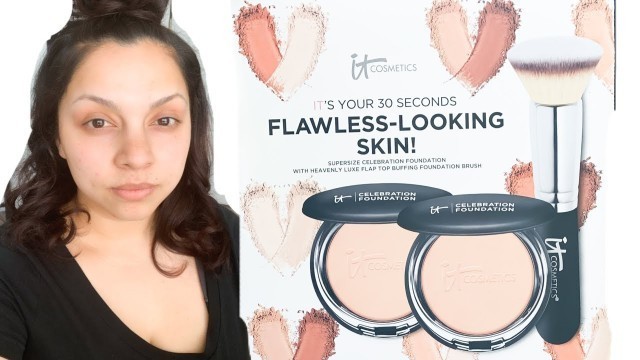 'IT COSMETICS CELEBRATION FOUNDATION | REVIEW & DEMO | QVC 2020'