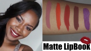 '☼ Summer Matte LipBook | Ft. LASplash Cosmetics #ThePaintedLipsProject'