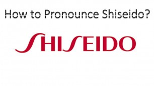 'How to Pronounce Shiseido (Japanese Cosmetics Brand)'