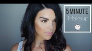 'Easy 5 Min Makeup | Meg B Beauty'