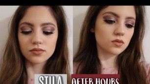 'STILA AFTER HOURS PALETTE SWATCHES, REVIEW, + TUTORIAL'