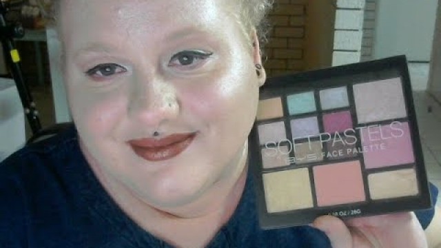 'BYS SOFT PASTELS FACE PALETTE MAKEUP LOOK'