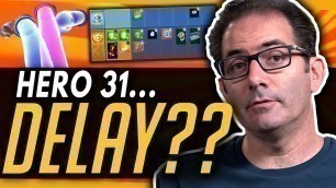 'Overwatch | Hero 31 Delay, Event SKIN Challenges + Cosmetic System Changing?'