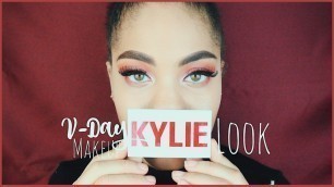 'V-Day Look w/ Kylie Cosmetics! | whoaitskeke'