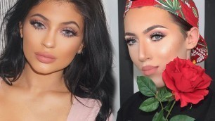 'KYLIE JENNER Sultry Pink Valentines Day Makeup Tutorial'