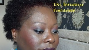 'EX1 Invisiwear Foundation 18 (Dark Skin Shade)'