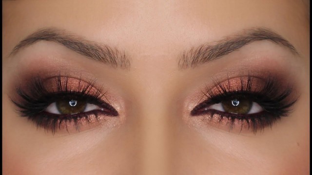 'Copper Eyes - Zoeva Rose Golden Palette | Valentine\'s Day MakeUp | Shonagh Scott | ShowMe MakeUp'