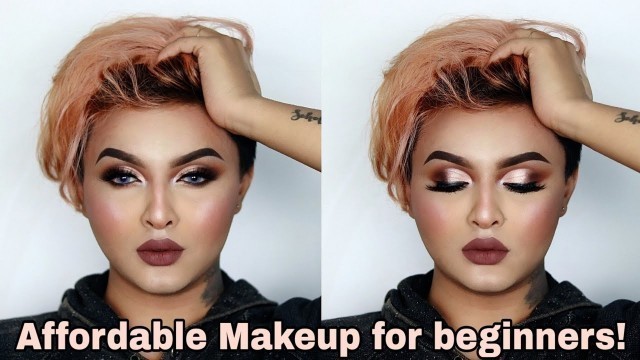 'Full Face of Technic Cosmetics | Affordable Makeup | Saad Mua'