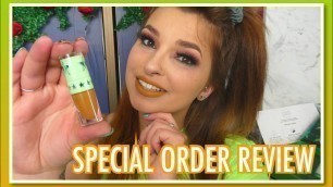 'Special Order Lipstick Review | Jeffree Star Cosmetics Single Lipstick Review'