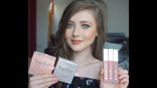 'Tanya Burr Cosmetics Soft Luxe unboxing, review and tutorial | Danielle Jade'