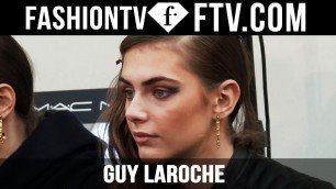 'Guy Laroche Spring 2016 Makeup Paris Fashion Week | PFW | FashionTV'