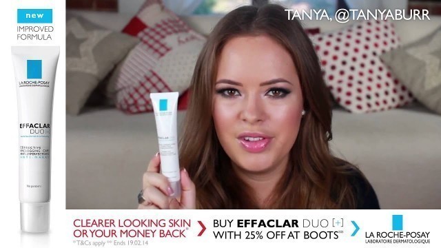 'NEW La Roche-Posay Effaclar Duo [+] Countdown to Clear Skin: Tanya Burr and A Model Recommends'