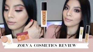 'TRYING ZOEVA COSMETICS |FIRST TIME REVIEW|'