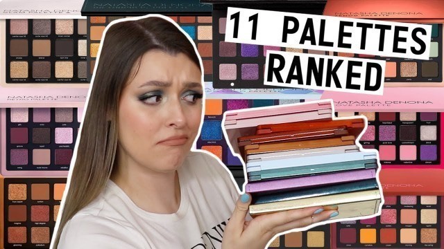 'Ranking my Natasha Denona Palettes!! | Makeup with Meg'