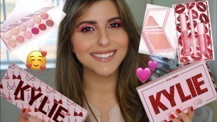 'Kylie Cosmetics Valentines Day collection review and tutorial'