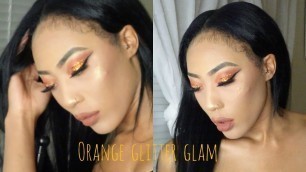 'Kylie Jenner Royal peach Pallet + L\'oreal infallible total cover foundation review'