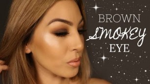 'BROWN SMOKEY EYE'