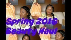 'Spring 2016 - Beauty Haul - Featuring MAC, Ulta, ELF & More'