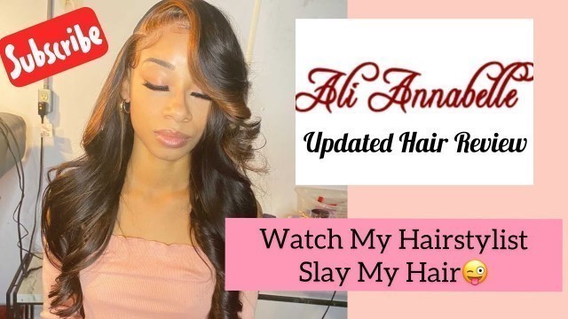 'Ali Annabelle Hair Review'