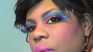 'stillglamorus rainbow eye makeup challenge'