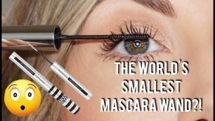 'WORLD\'S SMALLEST MASCARA WAND?! *NEW* ANNABELLE SKINNY MASCARA'