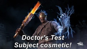 'Dead By Daylight| Doctor Test Subject cosmetic! Paulie plays killer?!'