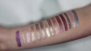 'STILA Magnificent Metals | Review | Swatches | Glitter/Shimmer & Glow'