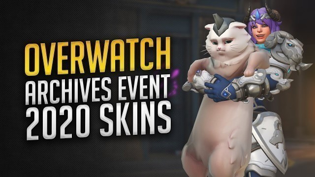 'Overwatch Archives 2020 Skins + Cosmetics  | Jetpack Cat Brigitte Emote + Sniper Ana'