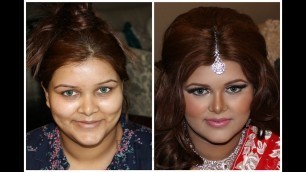 'Shirini Wedding Makeup Makeover - Arabic Cut Crease - Stila Cosmetics, Urban Decay & Lit Cosmetics'