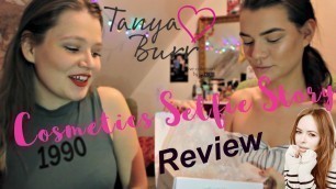 'Tanya Burr Cosmetics Selfie Story Review! Ft Sister'